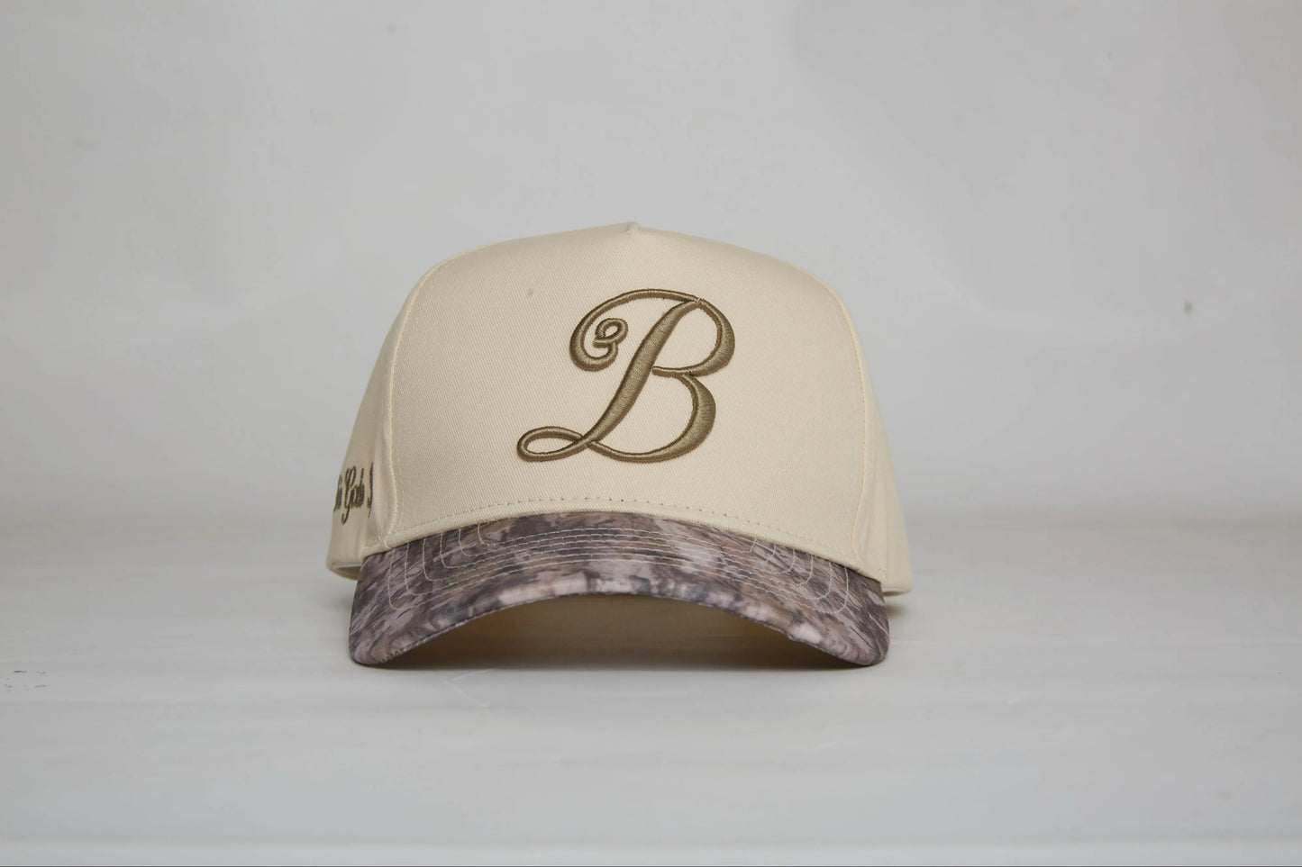 "B" Cap - Light Camo