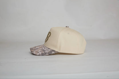 "B" Cap - Light Camo