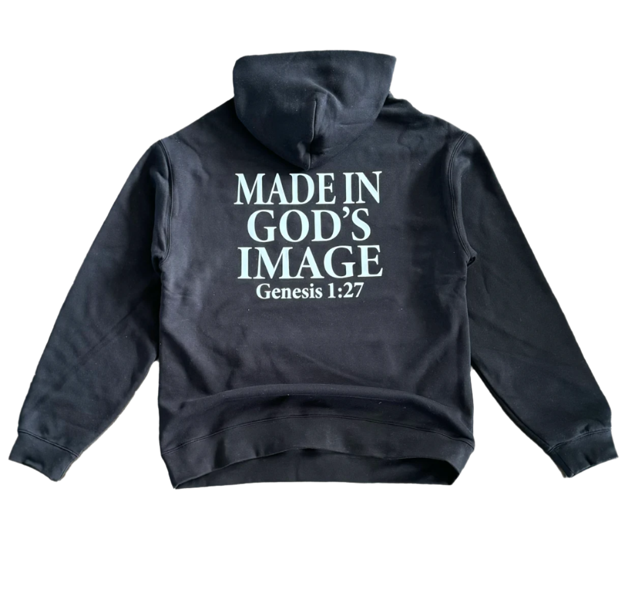 Made In God's Image Hoodie Black